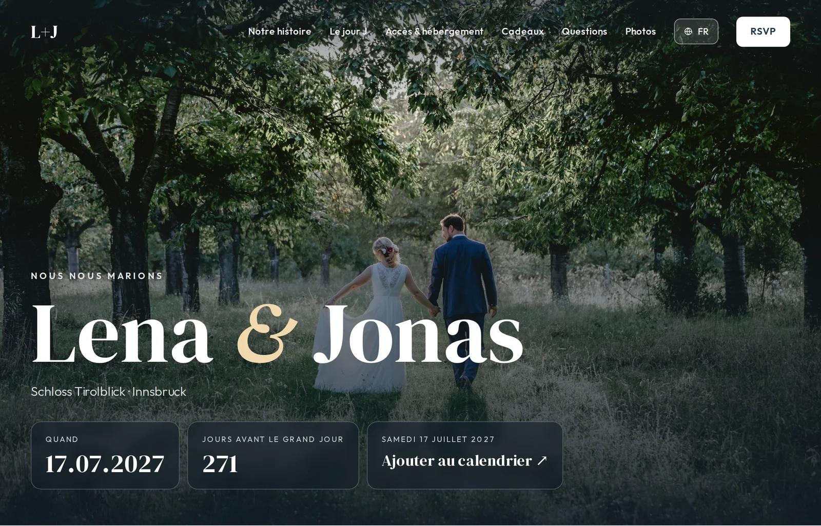 Votre site publié, tel qu’un invité l’ouvre