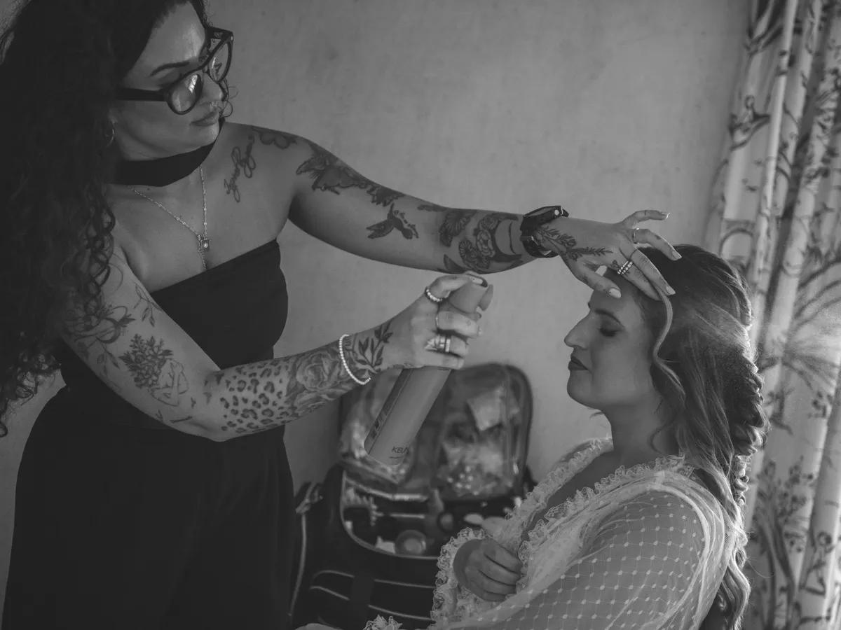 Rita Baptista- bridal hair and makeup — 4