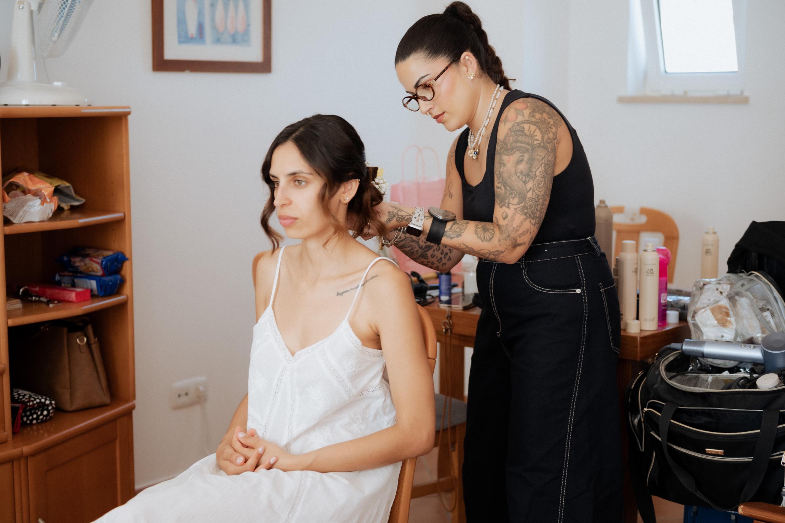 Rita Baptista- bridal hair and makeup — 8