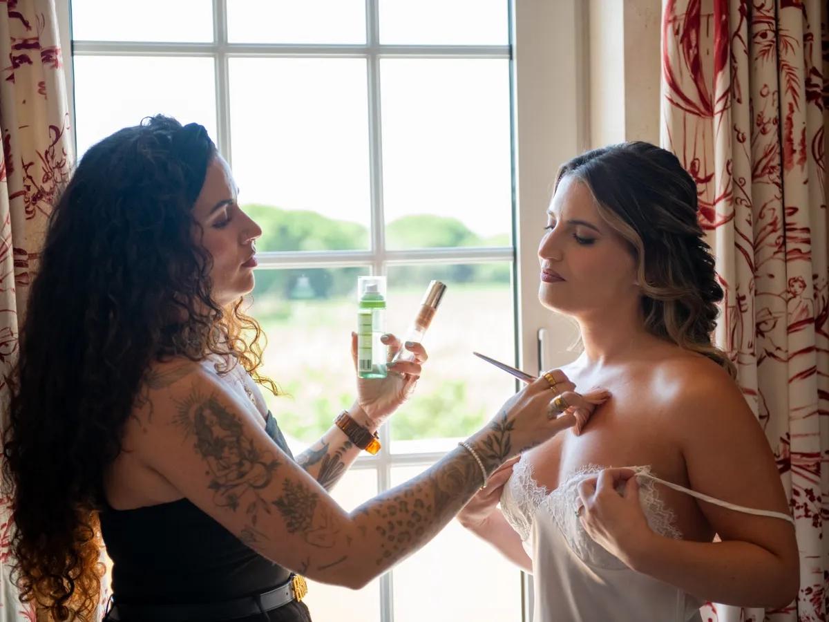 Rita Baptista- bridal hair and makeup — 3
