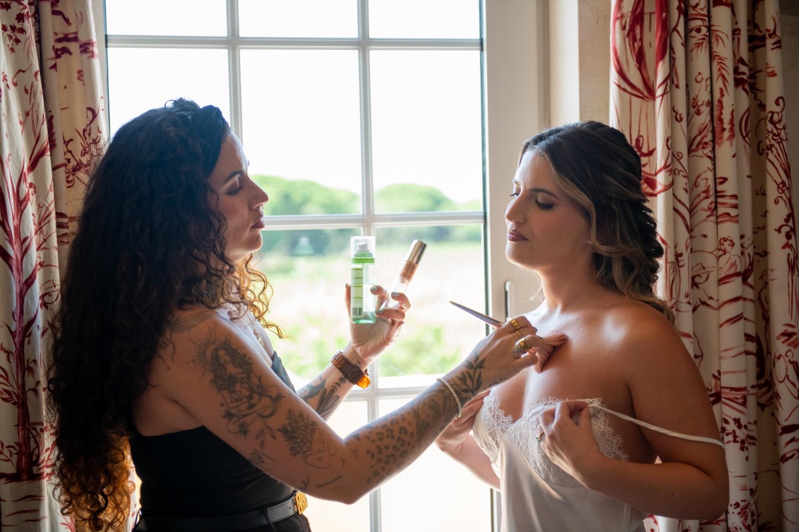 Rita Baptista- bridal hair and makeup — 3
