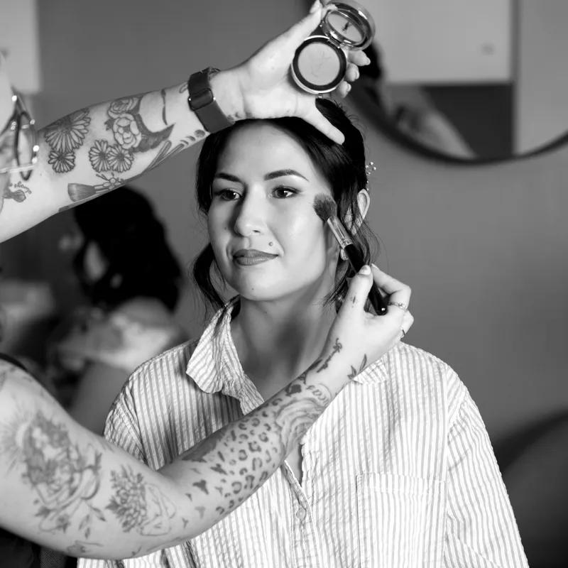 Rita Baptista- bridal hair and makeup — 1