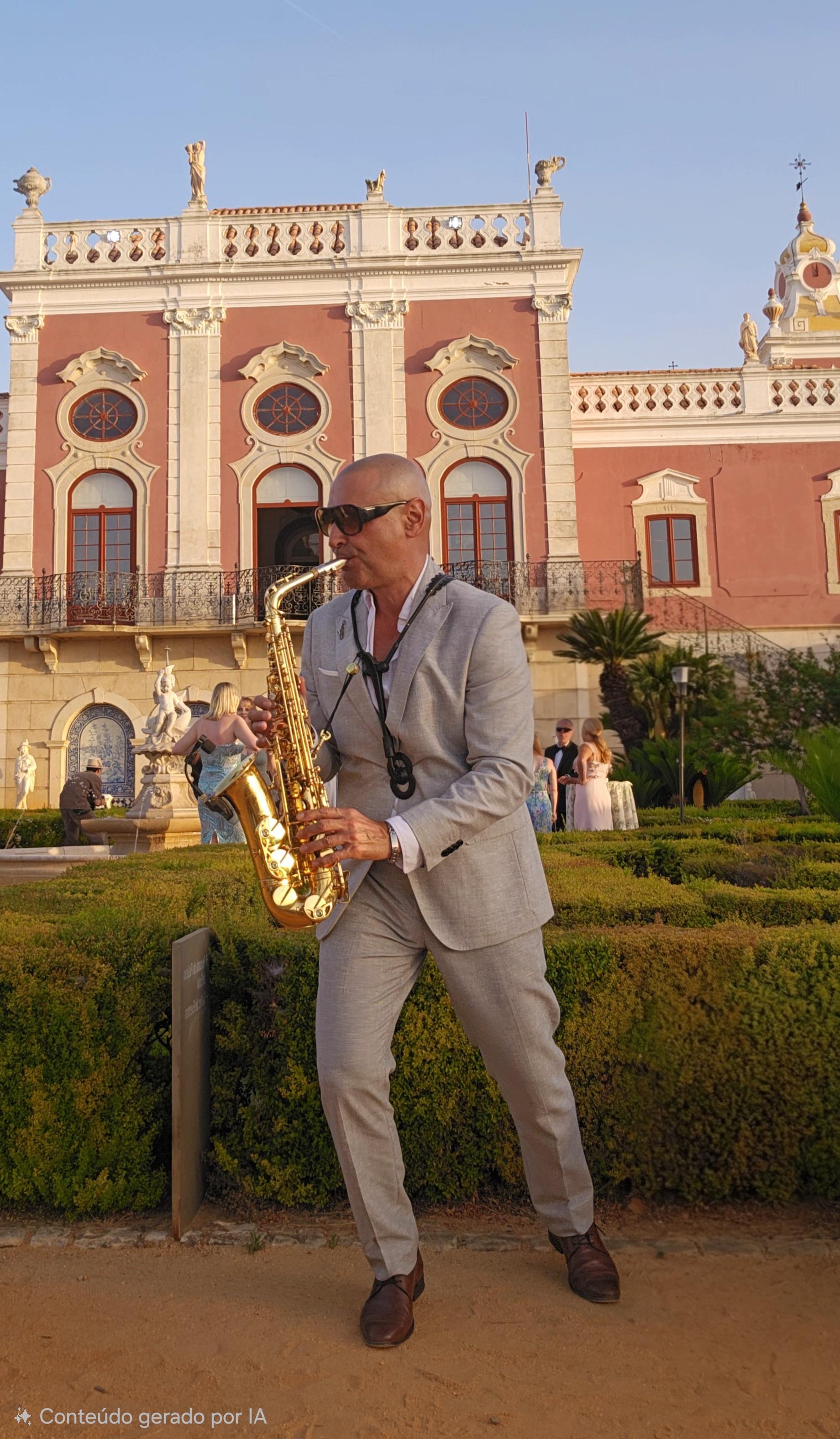 Saxofonista Nuno Rizzo — 1